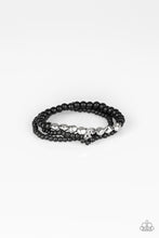 Load image into Gallery viewer, Paparazzi Tour de Tranquility Black Bracelets