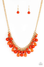 Load image into Gallery viewer, Paparazzi Tour de Trendsetter Orange Necklace Set
