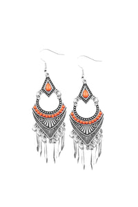 Trailblazer Beam Orange Earrings