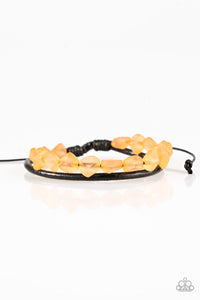 Paparazzi Treasure Trail Orange Bracelet