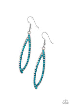 Load image into Gallery viewer, Treasure Trove Trinket Blue Earrings