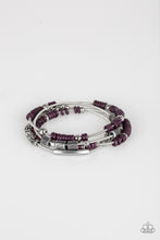 Load image into Gallery viewer, Tribal Spunk Purple Bracelets