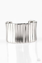 Load image into Gallery viewer, Paparazzi Urban Uptrend Silver Cuff Bracelet