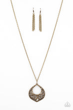 Load image into Gallery viewer, Paparazzi Venetian Vineyards Brass Necklace Set