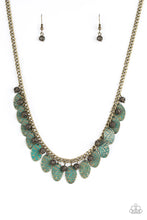 Load image into Gallery viewer, Paparazzi Vintage Gardens Brass Necklace Set