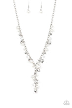 Load image into Gallery viewer, Paparazzi Vintage Heartthrob White Necklace Set
