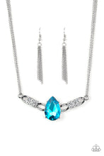 Load image into Gallery viewer, Way To Make An Entrance Blue Necklace Set