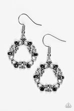 Load image into Gallery viewer, Whimsy Wreaths Black Earrings