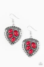 Load image into Gallery viewer, Paparazzi Wild Heart Wonder Red Earrings