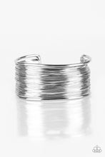 Load image into Gallery viewer, Paparazzi Wire Warrior Silver Cuff Bracelet