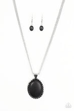 Load image into Gallery viewer, Paparazzi Creek Chic Black Necklace Set
